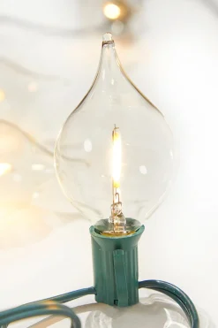 Clearance 128" LED Retro Kismet Light Strand X8 - Clear Indoor Lighting