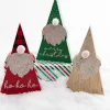 Outlet 6.5" Wood Holiday Gnome Christmas Accents