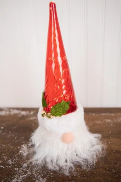 Discount 12” Battery Operated Lighted Gnome Santa Christmas Accents