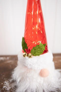 Discount 12” Battery Operated Lighted Gnome Santa Christmas Accents