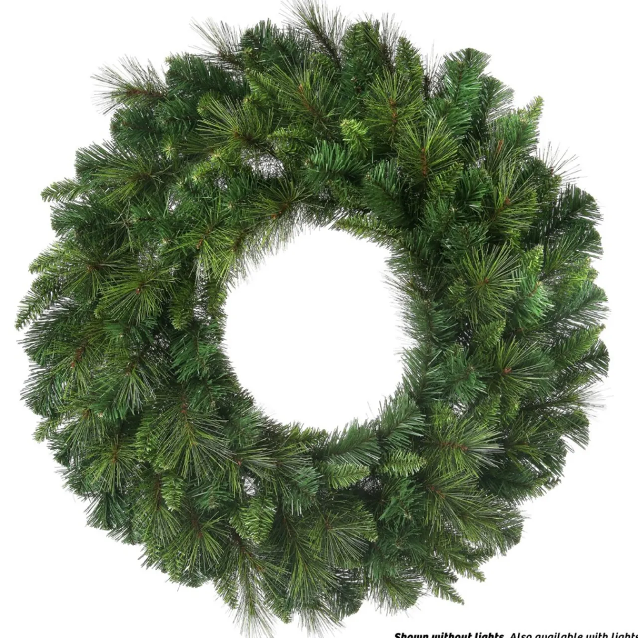 Cheap 48" Belgium Unlit Wreath Wreaths|Christmas Wreaths