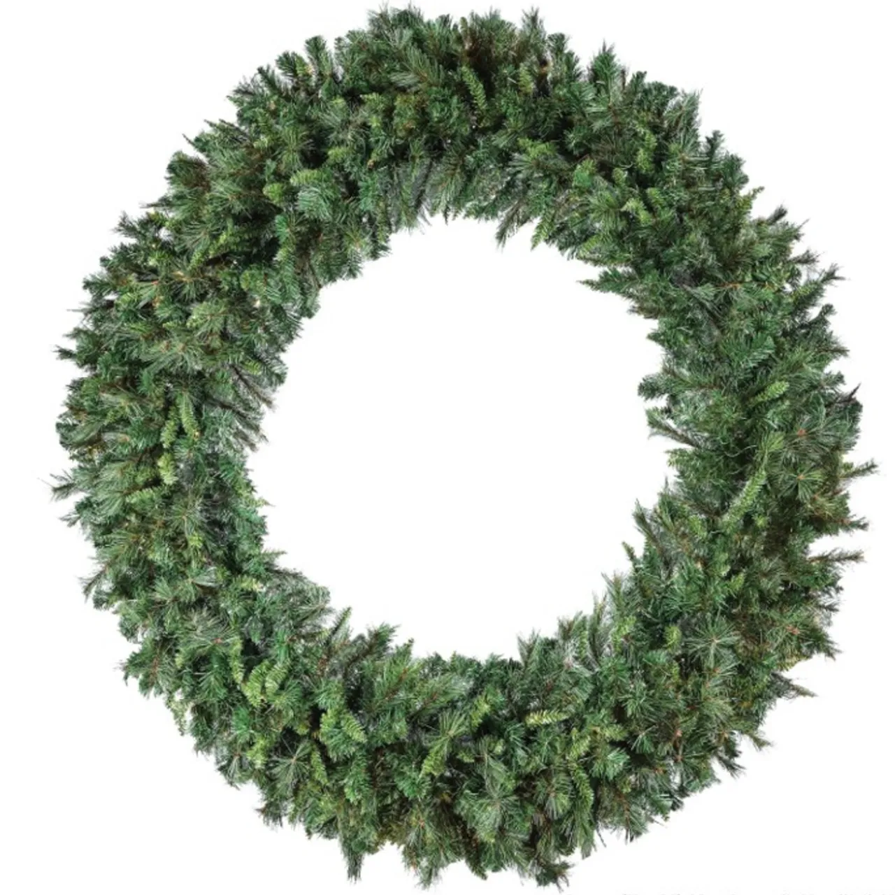 Clearance 72" Belgium Unlit Wreath Wreaths|Christmas Wreaths
