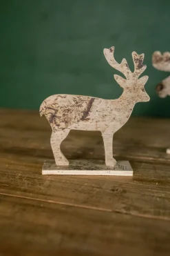 Discount 7.75” Birch Moose Christmas Decor Christmas Accents
