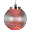 Shop 10" Borealis Ball Lighted LED - Red Borealis Lights|Indoor Lighting