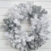 Best 30” Caprico Silver & White Wreath Christmas Wreaths