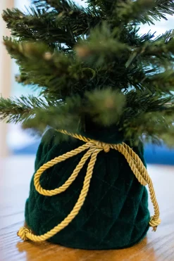 Flash Sale 18” Christmas Tree In Green Decorative Bag Christmas Accents