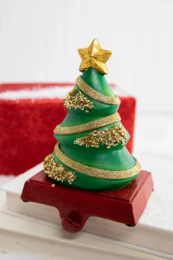 Sale 7" Christmas Tree Stocking Holder Christmas Accents