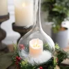 Shop 10” Clear Ivory Candle Lamp Ornament Christmas Accents