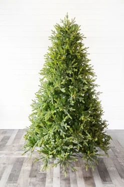 Best 7.5' Deluxe Trinity Pine Artificial Christmas Tree With 2000 Color-Changing Lights Christmas Trees|Christmas Trees