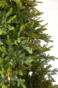 Best 7.5' Deluxe Trinity Pine Artificial Christmas Tree With 2000 Color-Changing Lights Christmas Trees|Christmas Trees