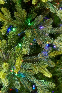 Best 7.5' Deluxe Trinity Pine Artificial Christmas Tree With 2000 Color-Changing Lights Christmas Trees|Christmas Trees