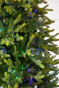 Best 7.5' Deluxe Trinity Pine Artificial Christmas Tree With 2000 Color-Changing Lights Christmas Trees|Christmas Trees