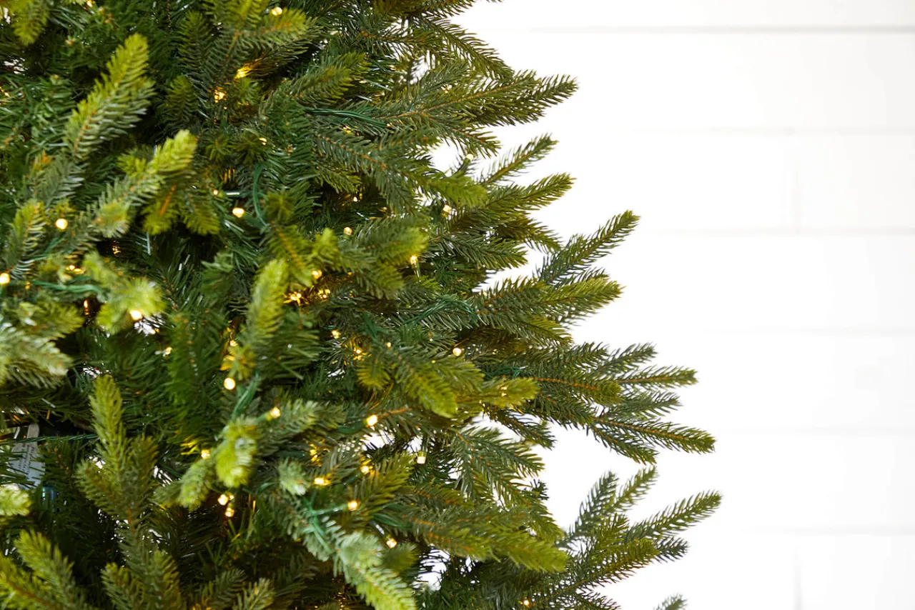 Best 7.5' Deluxe Trinity Pine Artificial Christmas Tree With 2000 Color-Changing Lights Christmas Trees|Christmas Trees