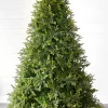 Flash Sale 9' Deluxe Trinity Pine Artificial Christmas Tree With 2850 Color-Changing Lights Christmas Trees|Christmas Trees