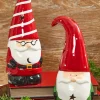 Sale 11.5” Dolomite Light Up Santa Gnome Figure Christmas Accents