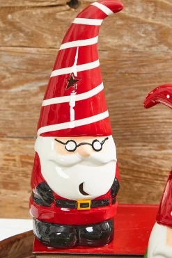Sale 11.5” Dolomite Light Up Santa Gnome Figure Christmas Accents