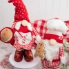 Clearance 13" Fabric Holiday Chef Gnome Christmas Accents