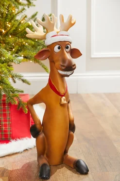 Best Sale 24" Funny Reindeer - Hands On Hips Christmas Accents