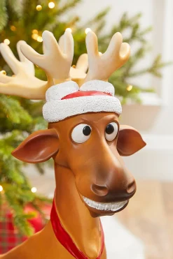 Best Sale 24" Funny Reindeer - Hands On Hips Christmas Accents