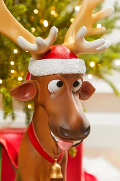 Flash Sale 22.5" Funny Reindeer - Sitting Christmas Accents