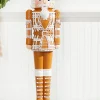 Store 35" Gingerbread Nutcracker Christmas Accents|Christmas Resin