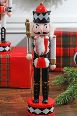 Store 15” Harlequin Christmas Nutcracker Christmas Accents