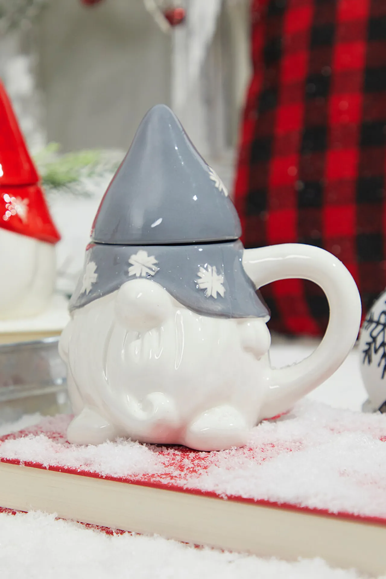 Discount 6.5" Holiday Gnome Mug Christmas Accents