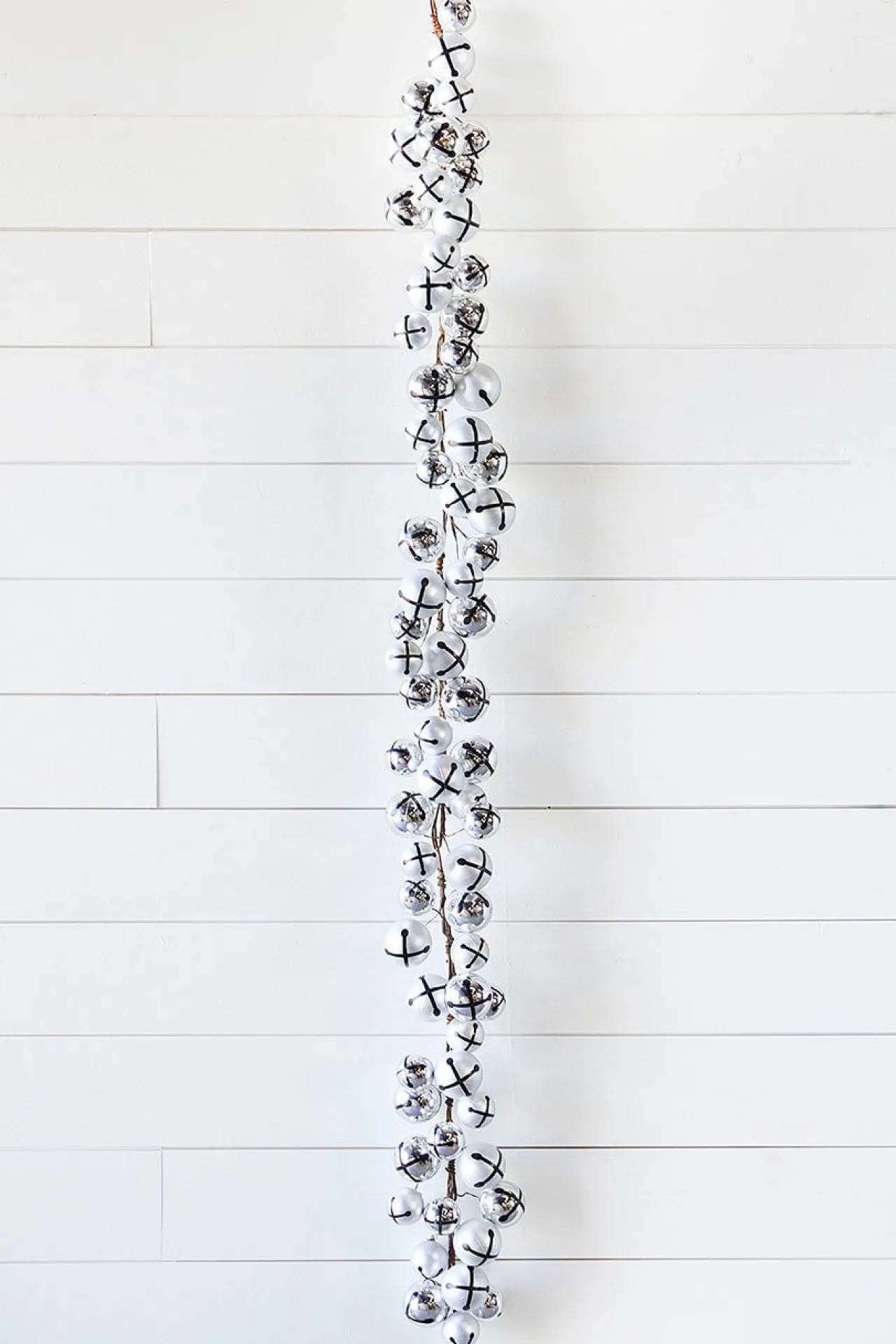 Store 5’ Holiday Silver Jingle Bells Garland Christmas Garlands