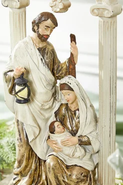 Clearance 23" Holy Family With Arch Christmas Accents