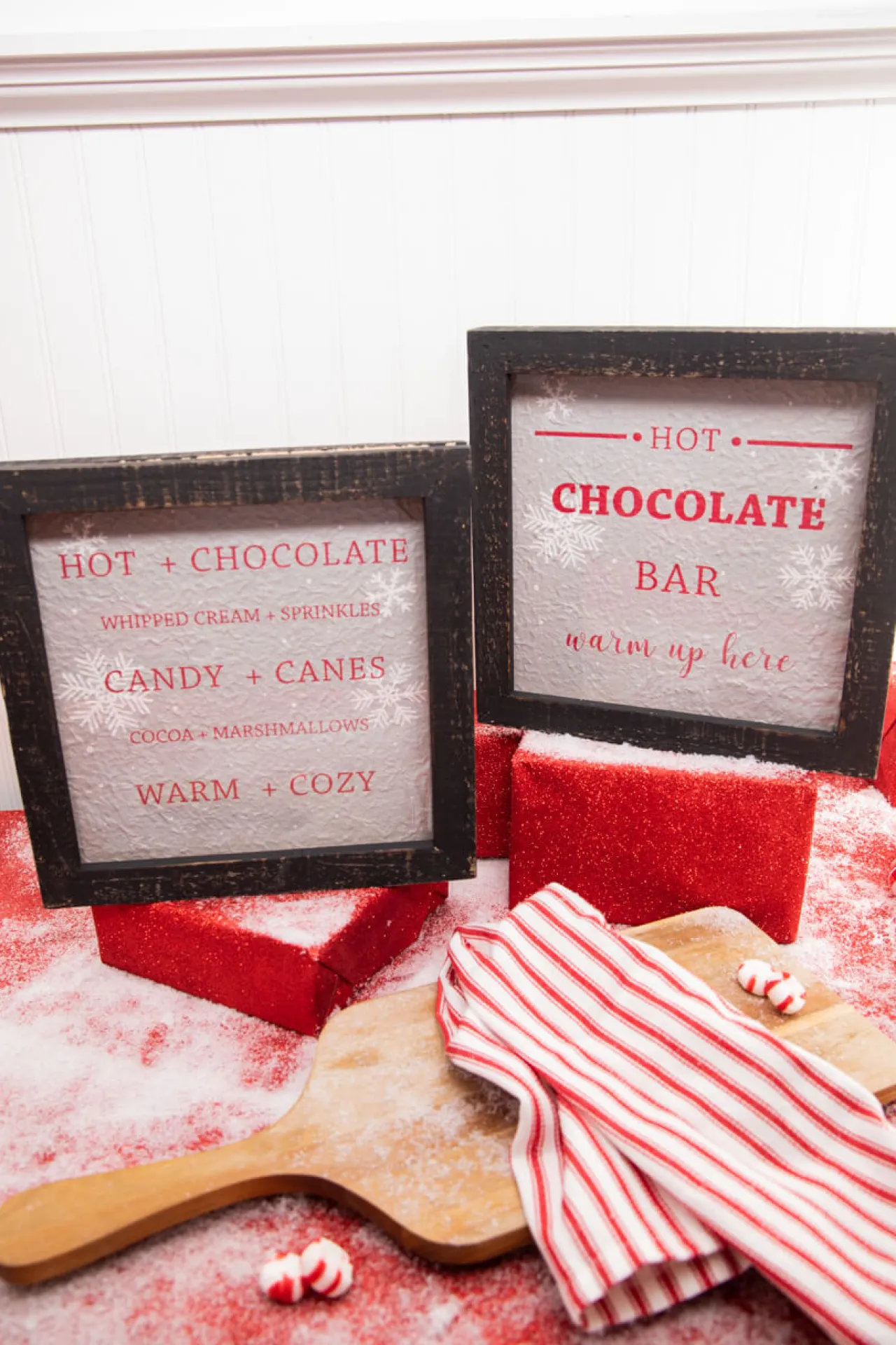 Fashion 12” Hot Chocolate Wall Decor Christmas Accents