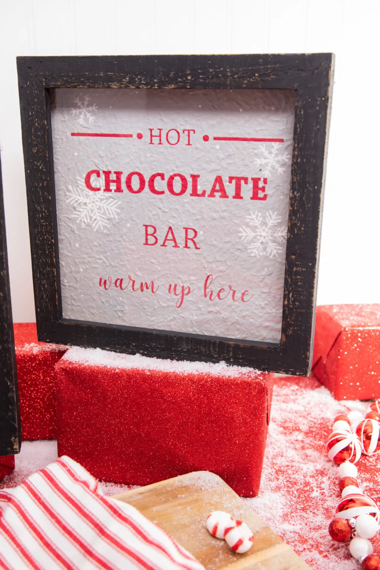 Fashion 12” Hot Chocolate Wall Decor Christmas Accents
