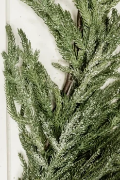 Shop 48” Iced Garden Norfolk Pine Garland Christmas Garlands|Natural Greenery