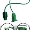 Fashion 12" Jumper Coaxial Converter Cord Cords|Outdoor Lighting