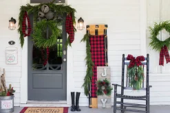 Best 24” Just Cut Norfolk Pine Wreath Christmas Wreaths|Natural Greenery