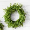 Clearance 30" Just Cut Real Touch Norfolk Pine Wreath Christmas Wreaths|Natural Greenery