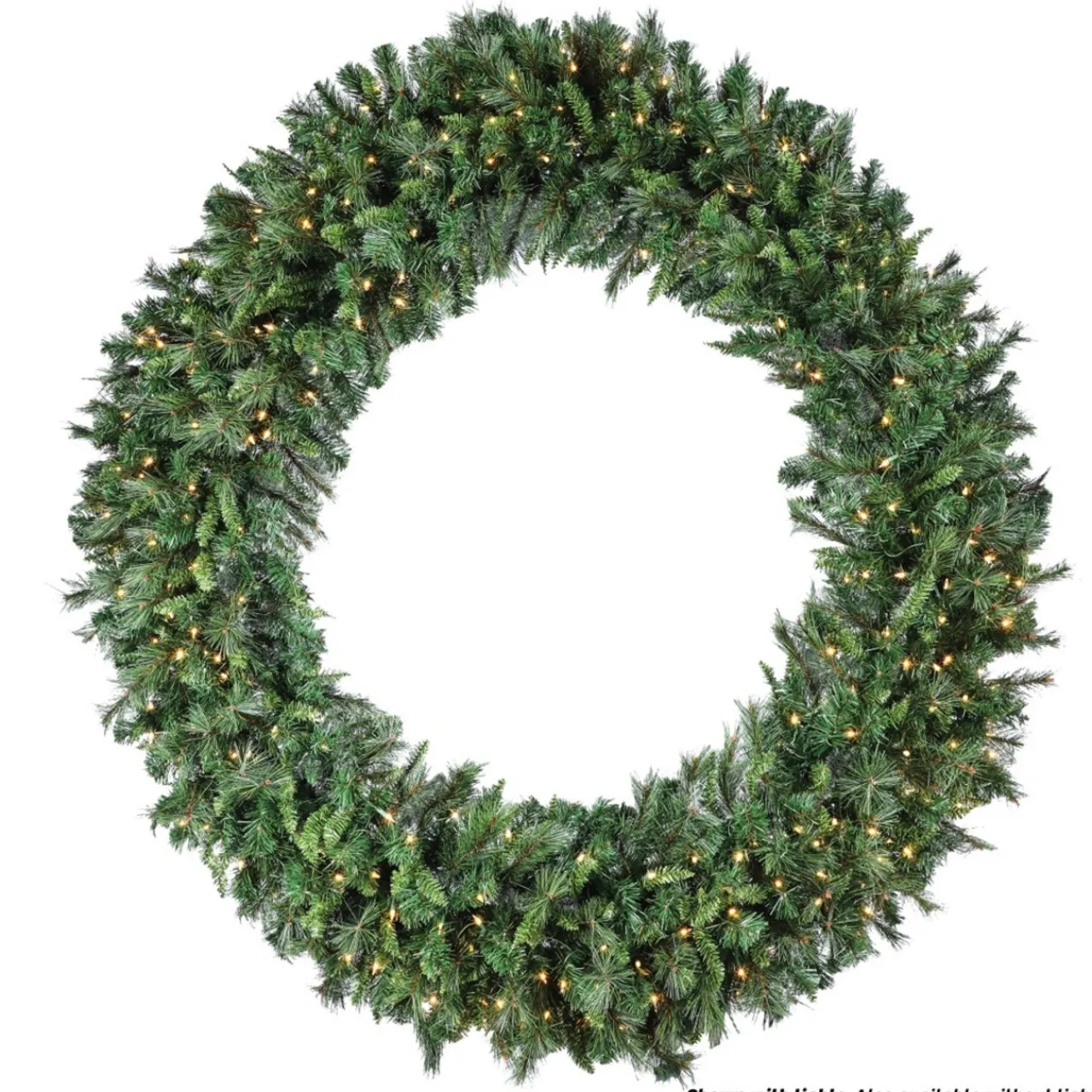 Clearance 72" LED Belgium Wreath (Warm White) Wreaths|Christmas Wreaths