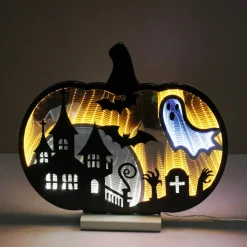 Best 15.75" LED Infinity Light Halloween Décor Infinity Lights|Indoor Lighting