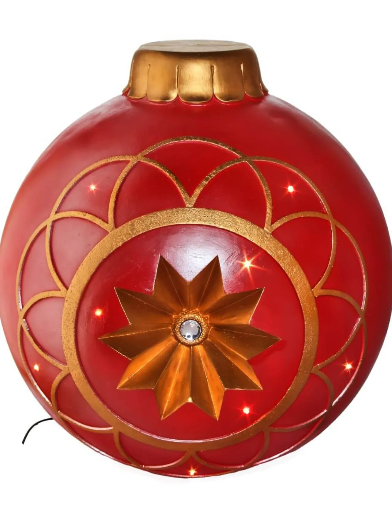 Discount 27" LED Jumbo Ornament Christmas Resin
