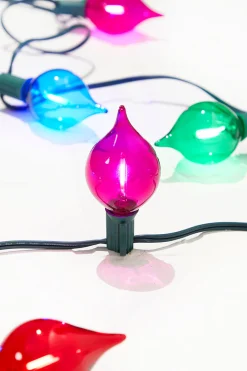 Store 128" LED Retro Kismet Light Strand X8 - Multi Indoor Lighting