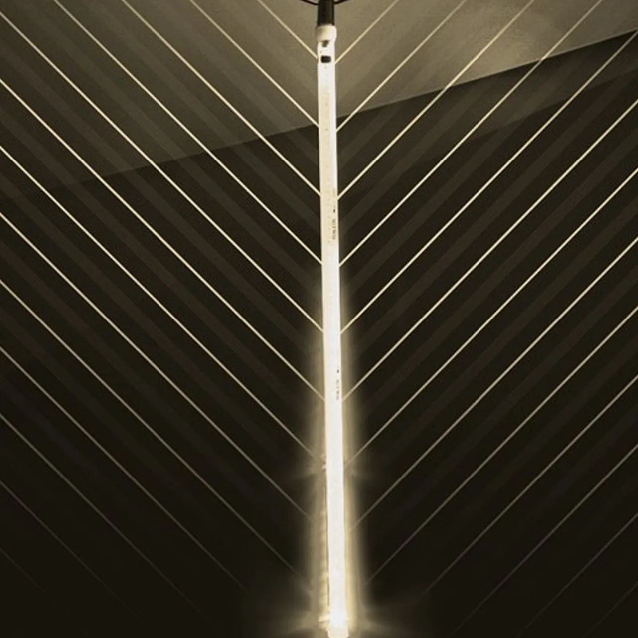 Sale 24" LED Snowfall Tube - Warm White Outdoor Lighting