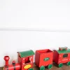 Cheap 53” Metal Holiday Santa Express Train - Set Of 3 Christmas Accents