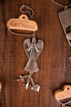 Shop 4” Metal Inspirational Car Charms Christmas Accents