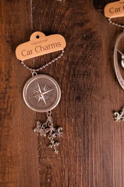 Shop 4” Metal Inspirational Car Charms Christmas Accents
