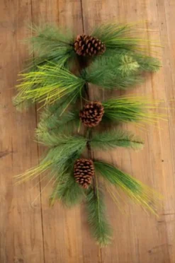 Online 28” Mixed Pine Teardrop With Cones Christmas Teardrops