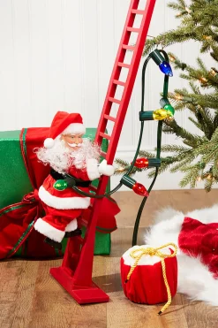 Flash Sale 40" Mr. Christmas Super Climbing Santa Christmas Accents