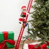 Online 40" Mr. Christmas Super Climbing Santa - African American Christmas Accents