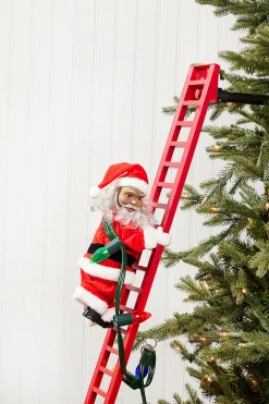 Online 40" Mr. Christmas Super Climbing Santa - African American Christmas Accents