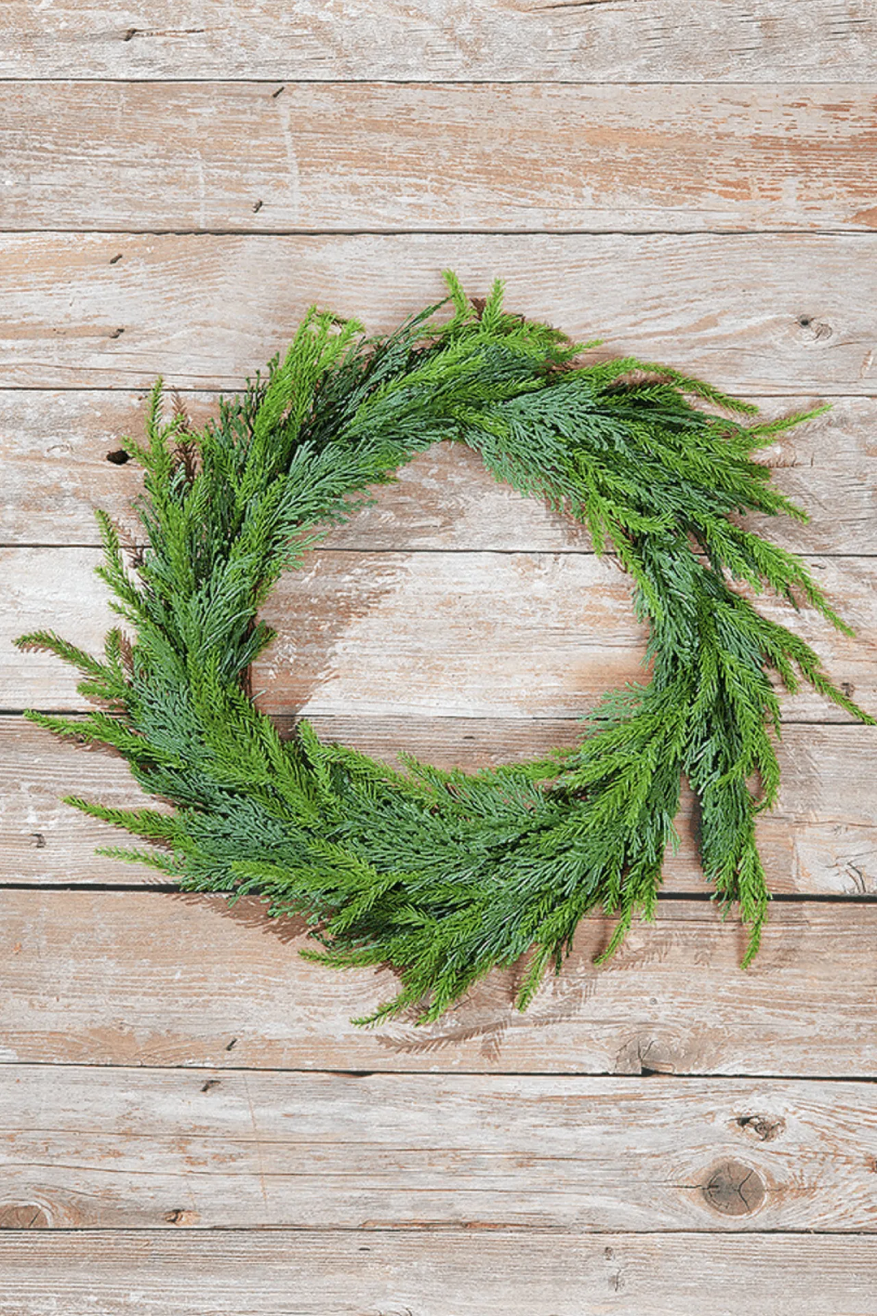 Outlet 30” Natural Touch Cedar Wreath Christmas Wreaths|Natural Greenery