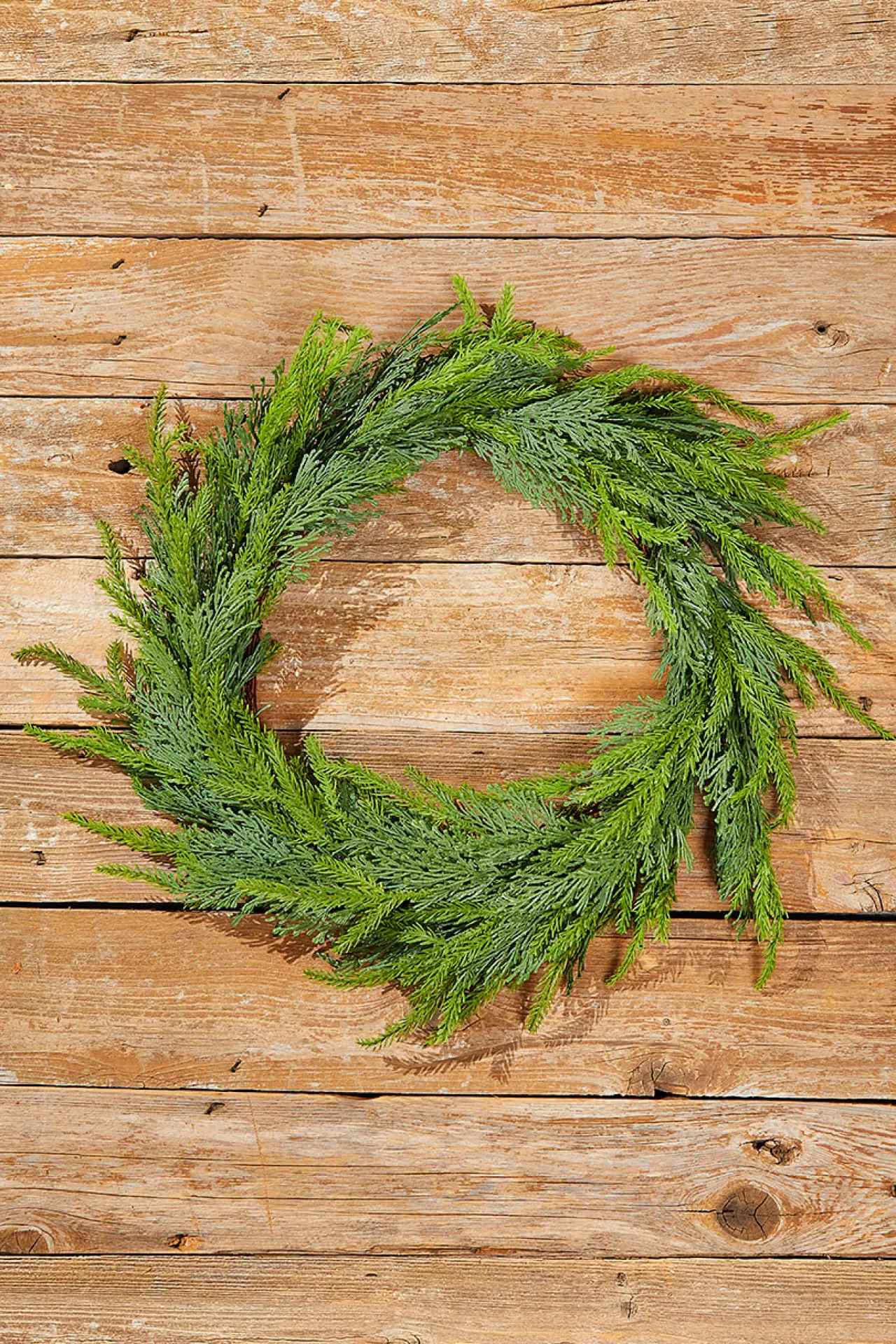 Outlet 30” Natural Touch Cedar Wreath Christmas Wreaths|Natural Greenery