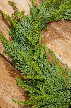 Outlet 30” Natural Touch Cedar Wreath Christmas Wreaths|Natural Greenery